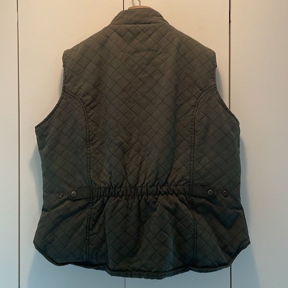 Outback Trading Co. Women’s Quilted OilSkin Vest XXL - Picture 2 of 10
